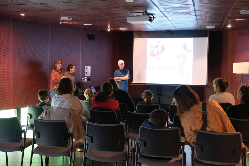 Qui mange qui ? Animation à l’auditorium de la Médiathèque le 26 avril